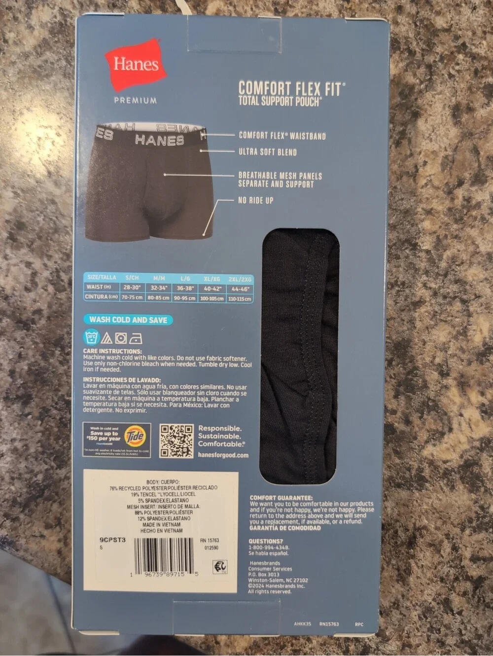 Hanes comfort flex